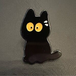 Black Cat Pin